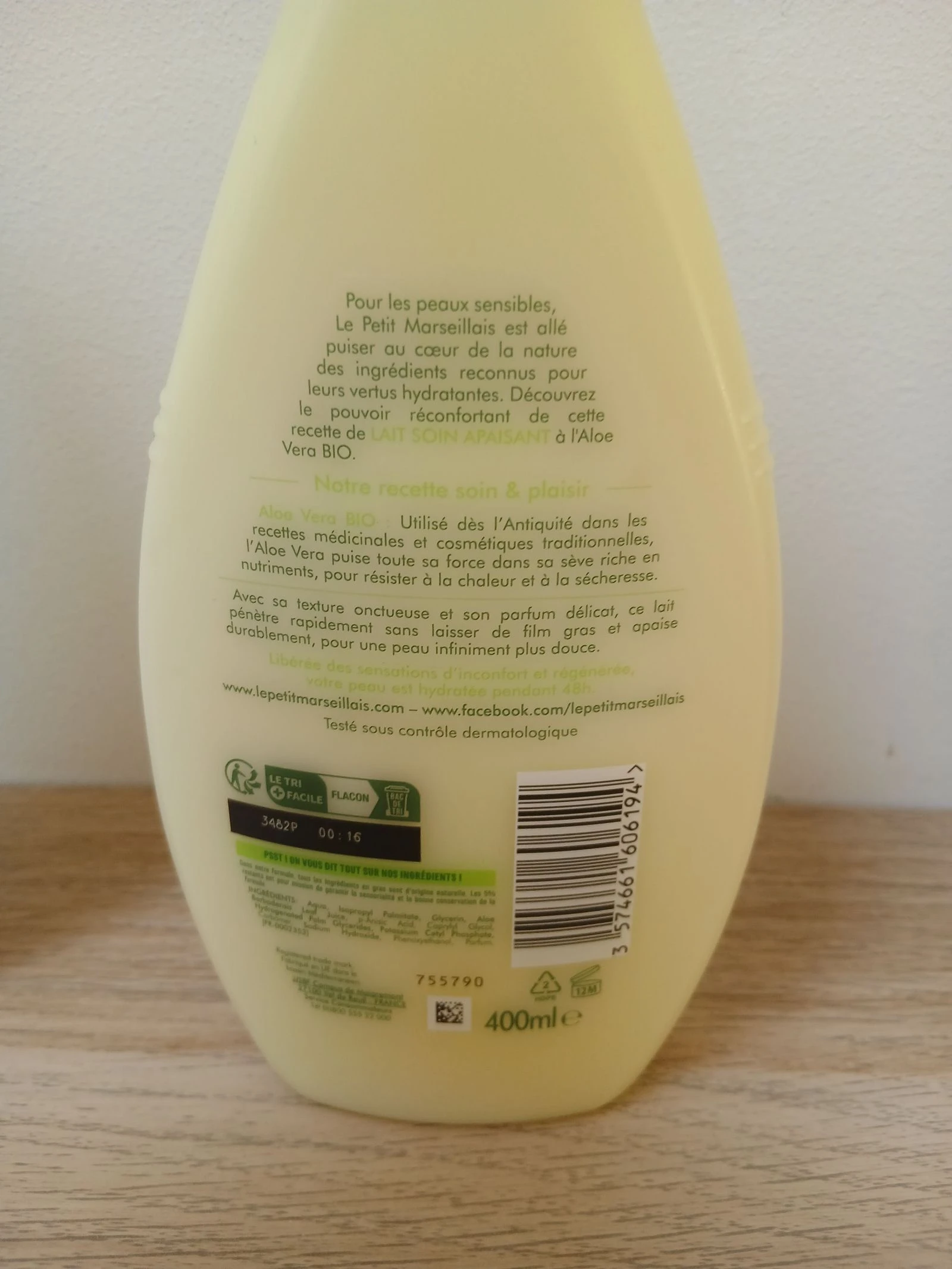 2 cremes corporais Le petit Marseillais novos coco e aloé vera – photo 3